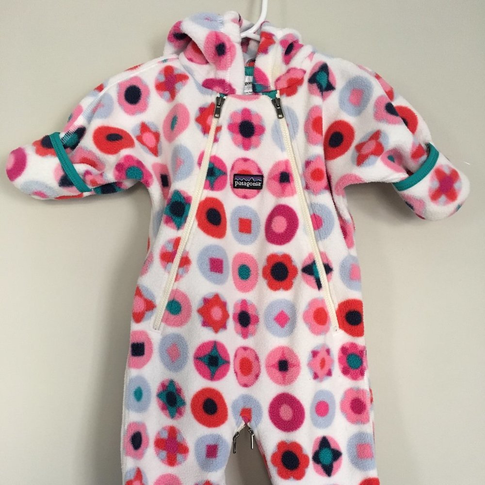 Patagonia Baby Hooded Fleece Onesie